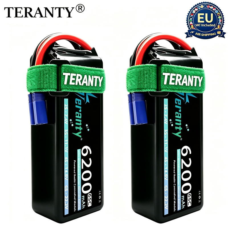 Rc Hobby Land - TERANTY 6S 6200mAh リポバッテリー 22.2V 65C