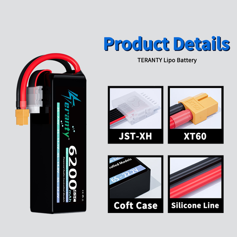 TERANTY 6S 6200mAh リポバッテリー 22. - Rc Hobby Land のレビューと価格