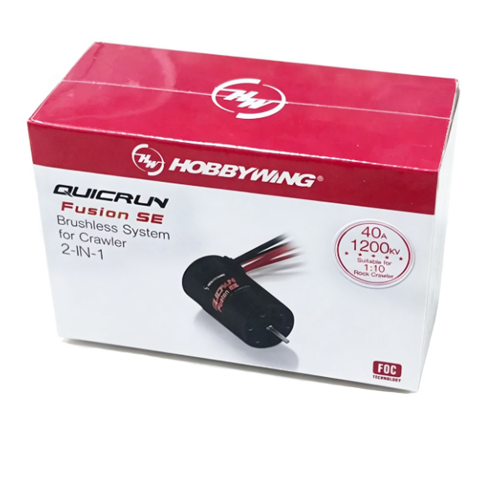 ホビーウィング クイックラン フュージョン SE 2-in- - Rc Hobby Motor のレビューと価格